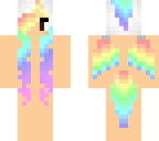 ***** rainbow usnicorn girl