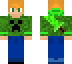 orange haired creeper jacket