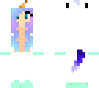 pastel unicorn lady