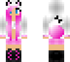 pink wolf girl 