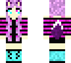 pink wolf girl