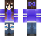purple sweater