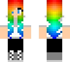 rainbow girl