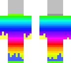 rainbow paint spill