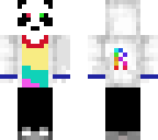 rainbow panda skin