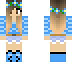 blue girl