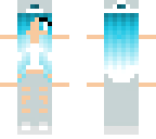 blue girl
