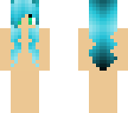 blue hair skin base