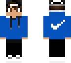 blue nike hood teen