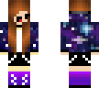 chibi galaxy girl