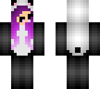 chibi purple panda