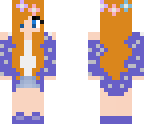 cute blue girl