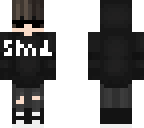 emo boy with hoodie