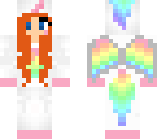 ginger unicorn onesie