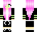 pink haired girl
