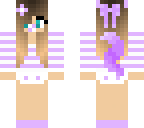 purple stripey baby