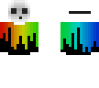 rainbow drip-clothing base