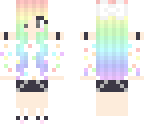 rainbow pastel girl spa
