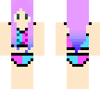 swim suit purple