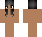 black hair skin base
