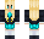 blond girl school uniform
