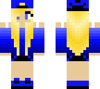 blue girl