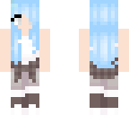 blue hair