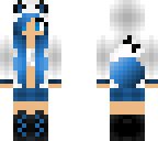 blue wolf girl