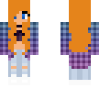 checked shirt girl