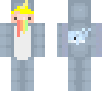 chibi narwhal hood