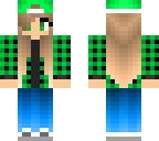 cool green girl
