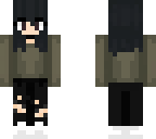 edited hair to black