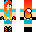 fire wolf aqua outift