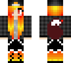 fire wolf skin