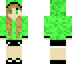 green creeper hoodie