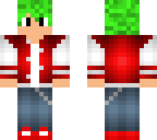 green hair school