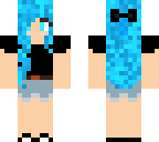 normal aqua with her real eyes