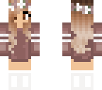 over sized sweater girl