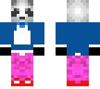 panda wearing clothes