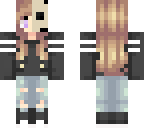 skeleton mask girl