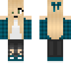 teal plaid