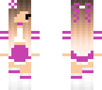 woman chibi cheerleader