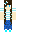blue girl