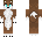 brown wolf with aqua eyes