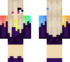 cute rainbow girl