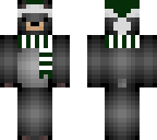 dark green bear