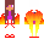 flame angel girl