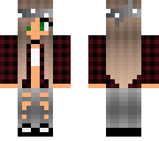 flannel tumbler girl