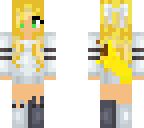 girl with pikachu tail