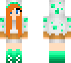 green cake girl